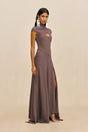 CECILY DRESS - WARM HAZE