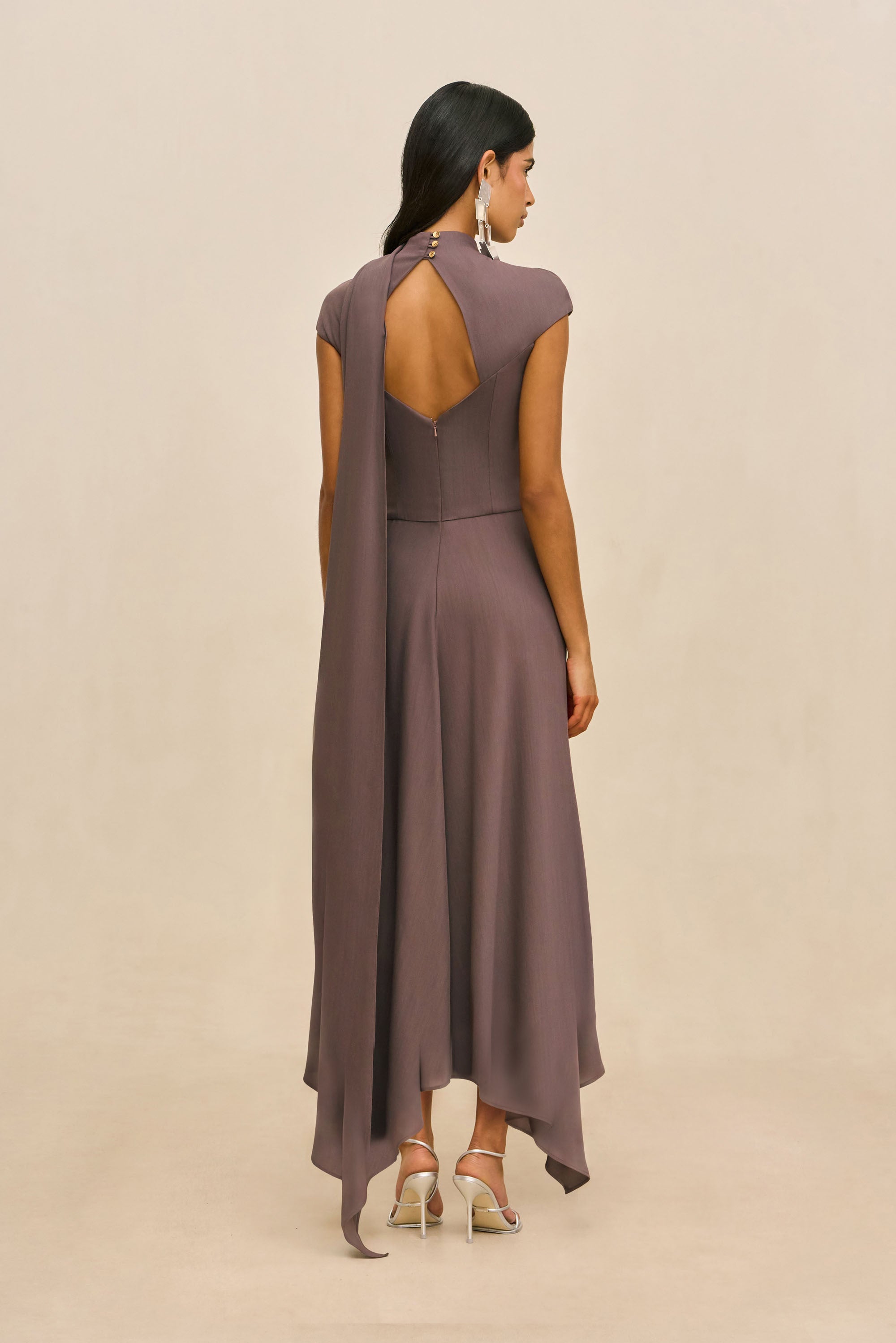 CECILY DRESS - WARM HAZE