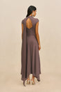 CECILY DRESS - WARM HAZE