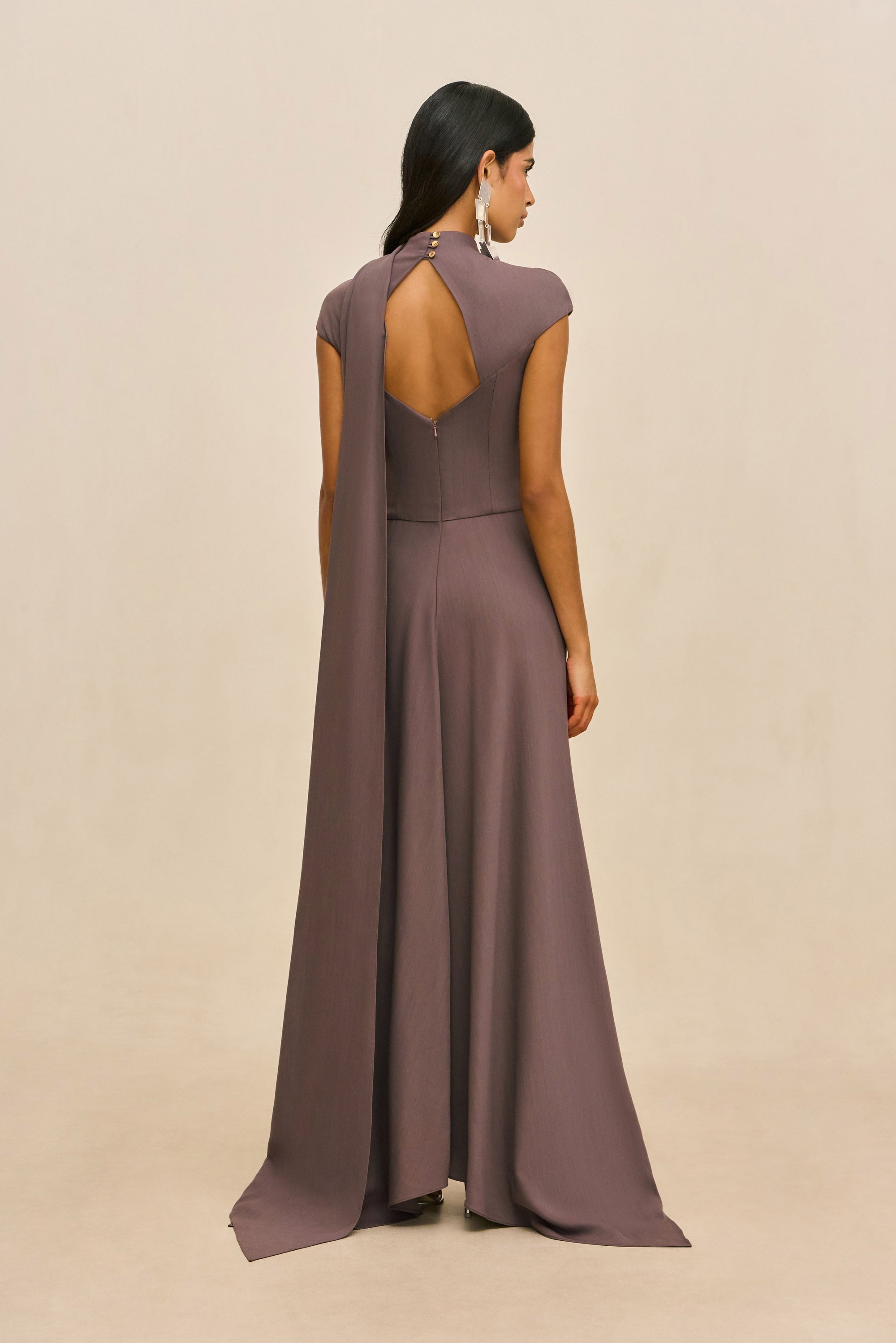 CECILY DRESS - WARM HAZE