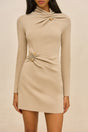 KADIA KNIT DRESS - QUAIL