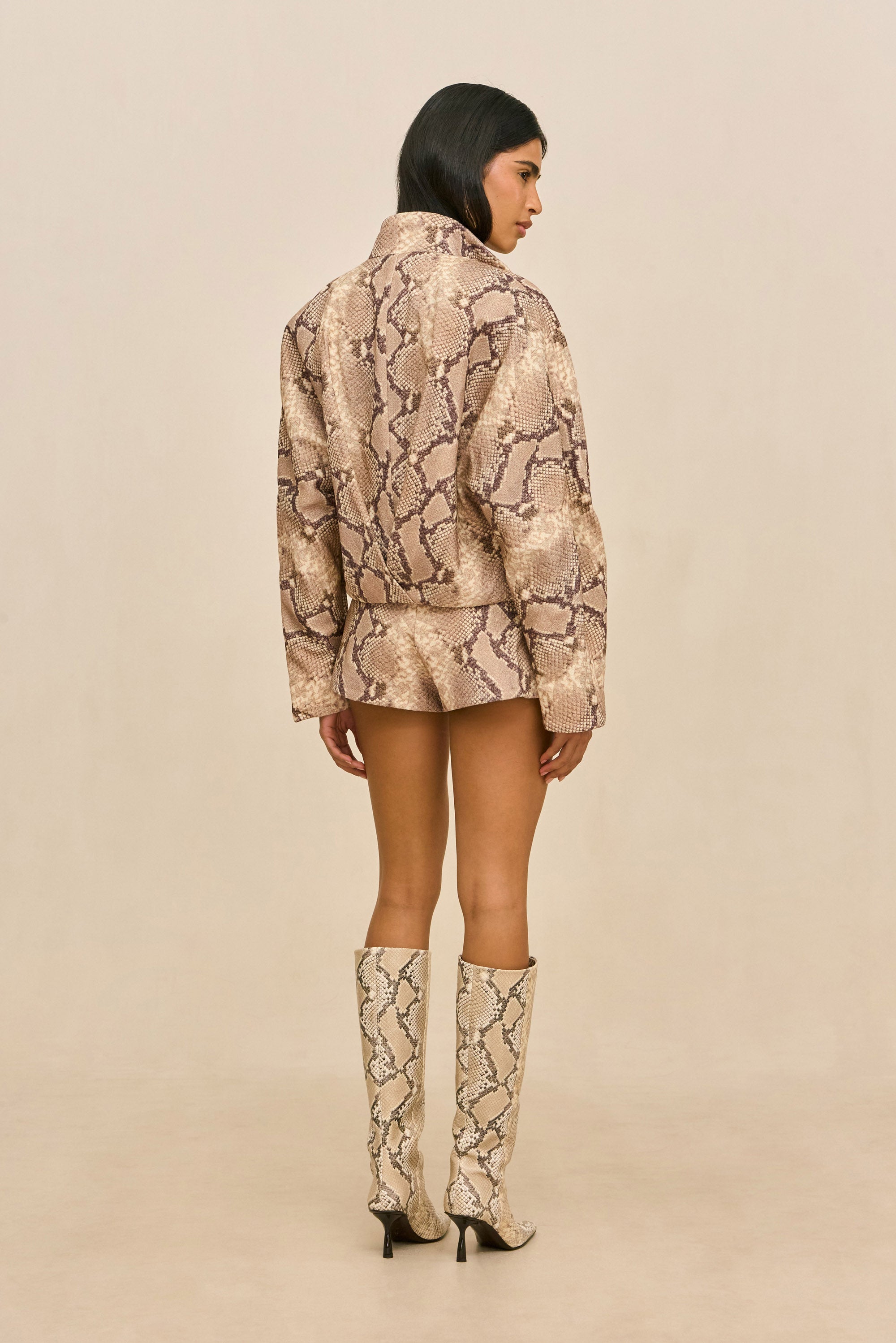 JARVIS JACKET - FADED PYTHON
