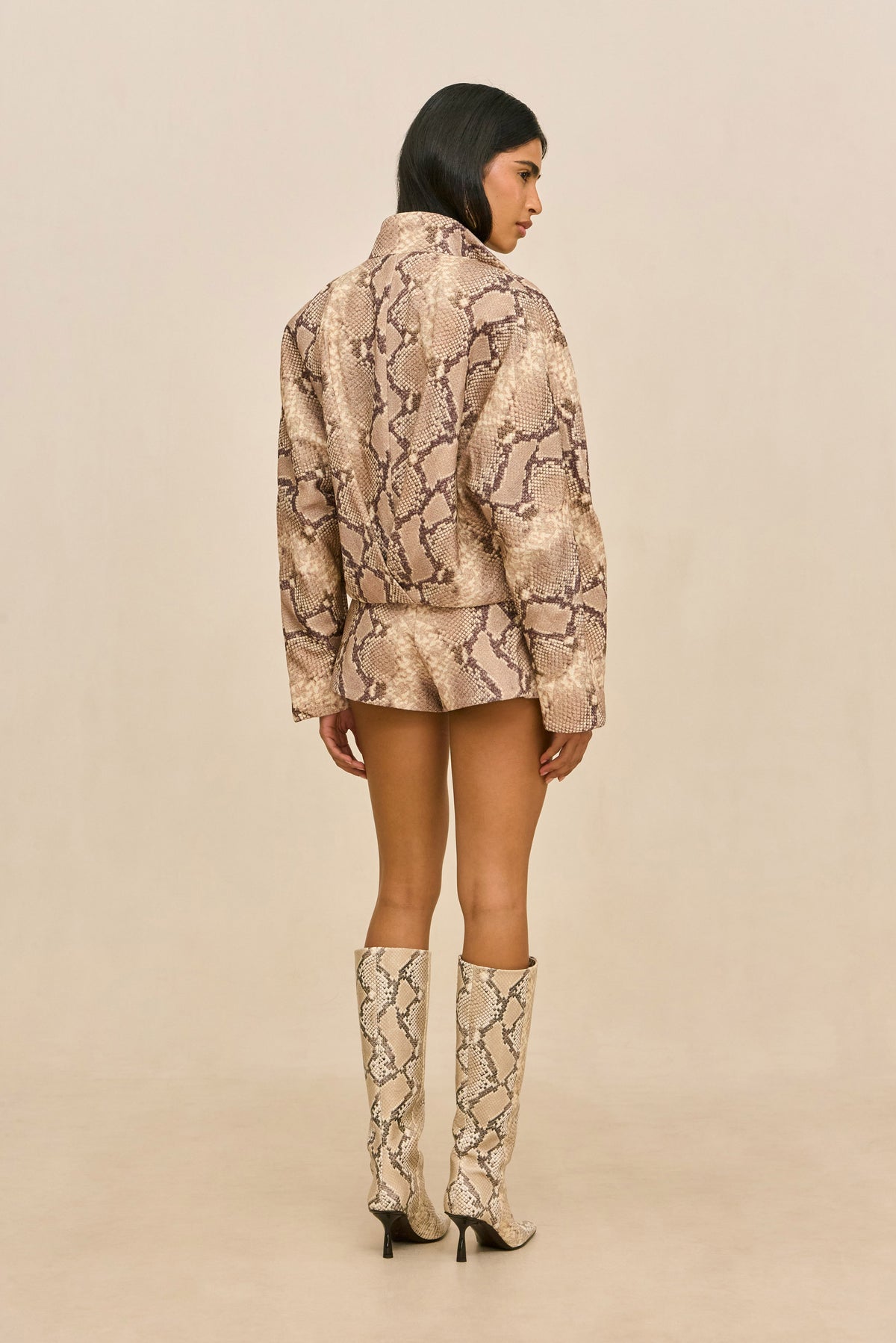 JARVIS JACKET - FADED PYTHON