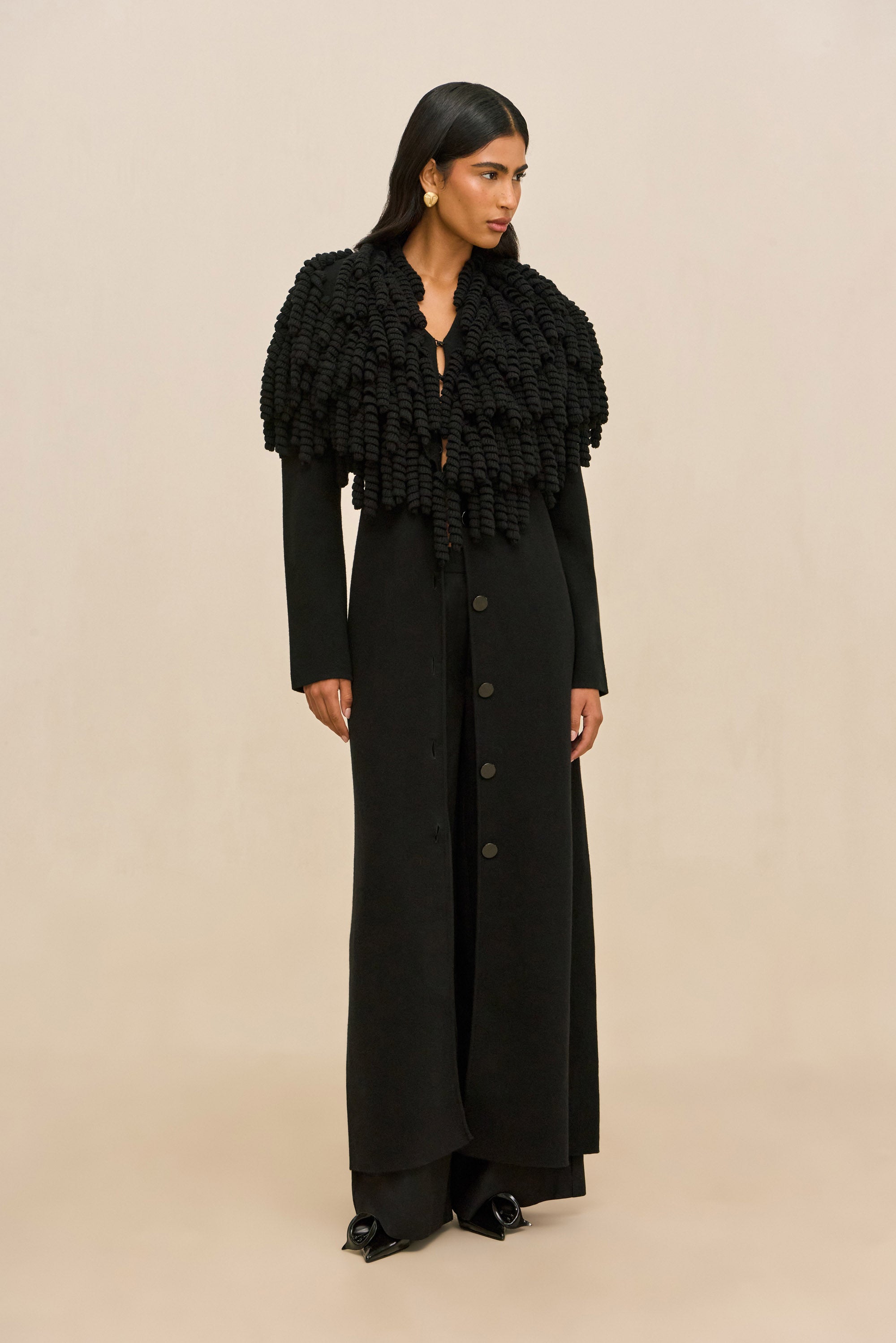 MEENA COAT - BLACK
