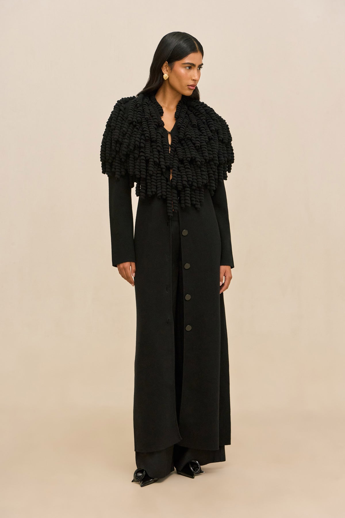 MEENA COAT - BLACK