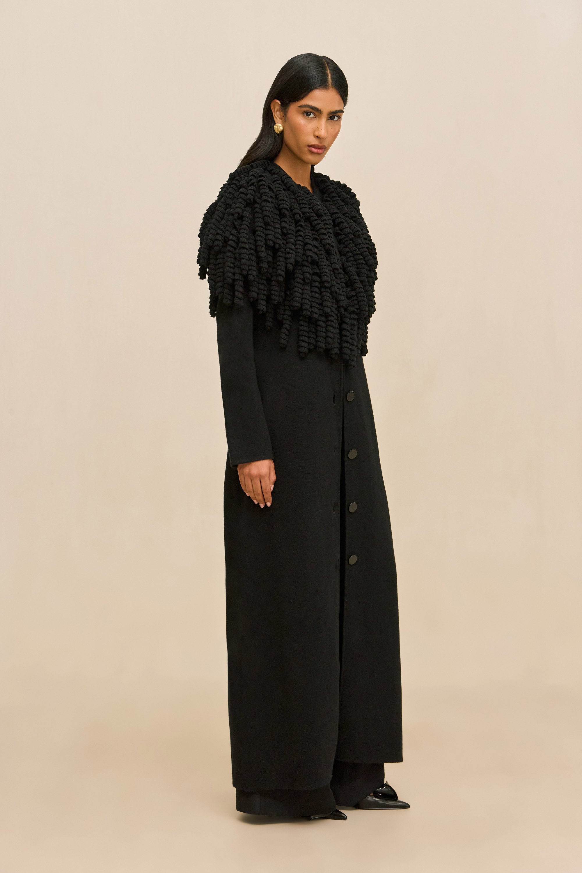 MEENA COAT - BLACK