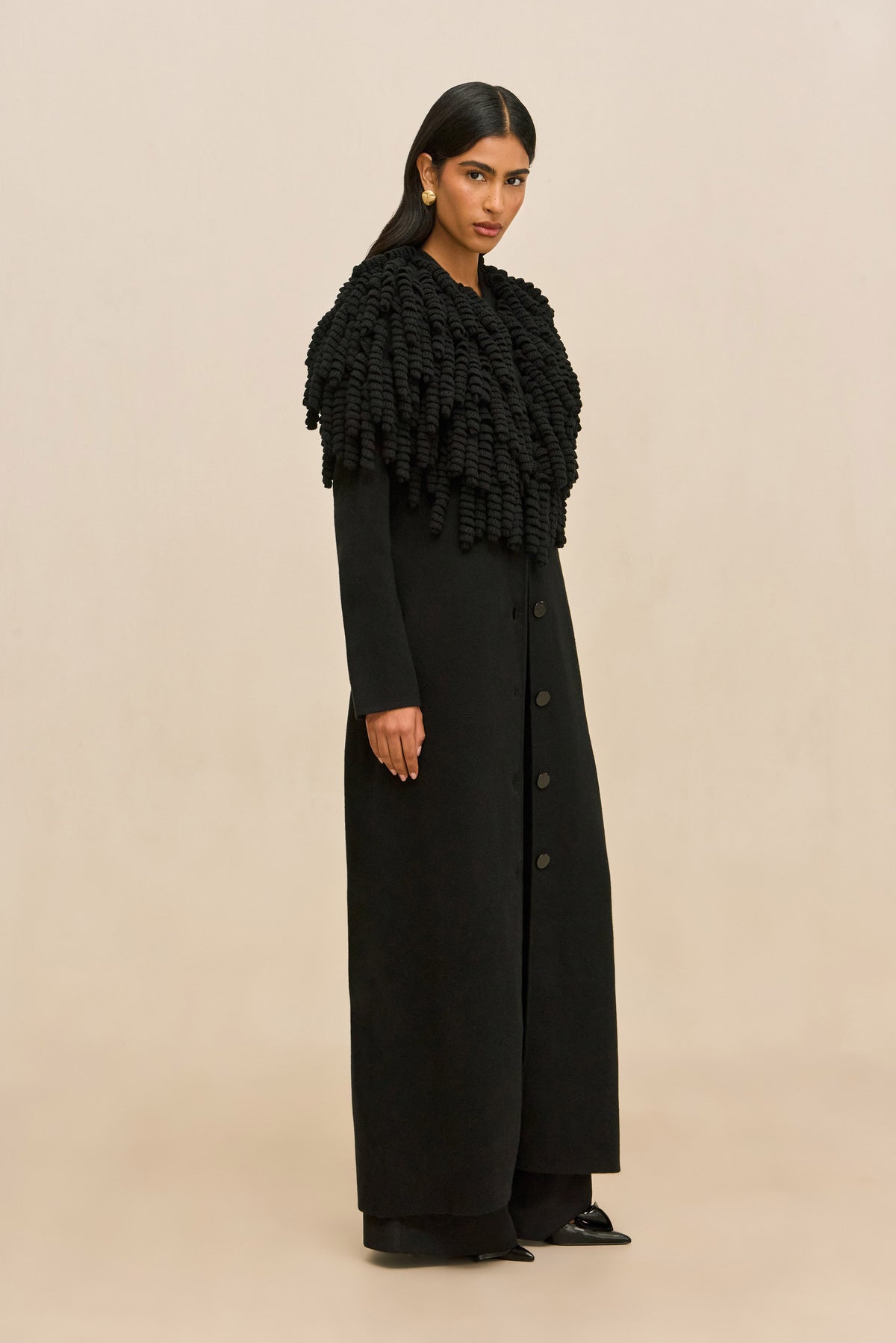 MEENA COAT - BLACK