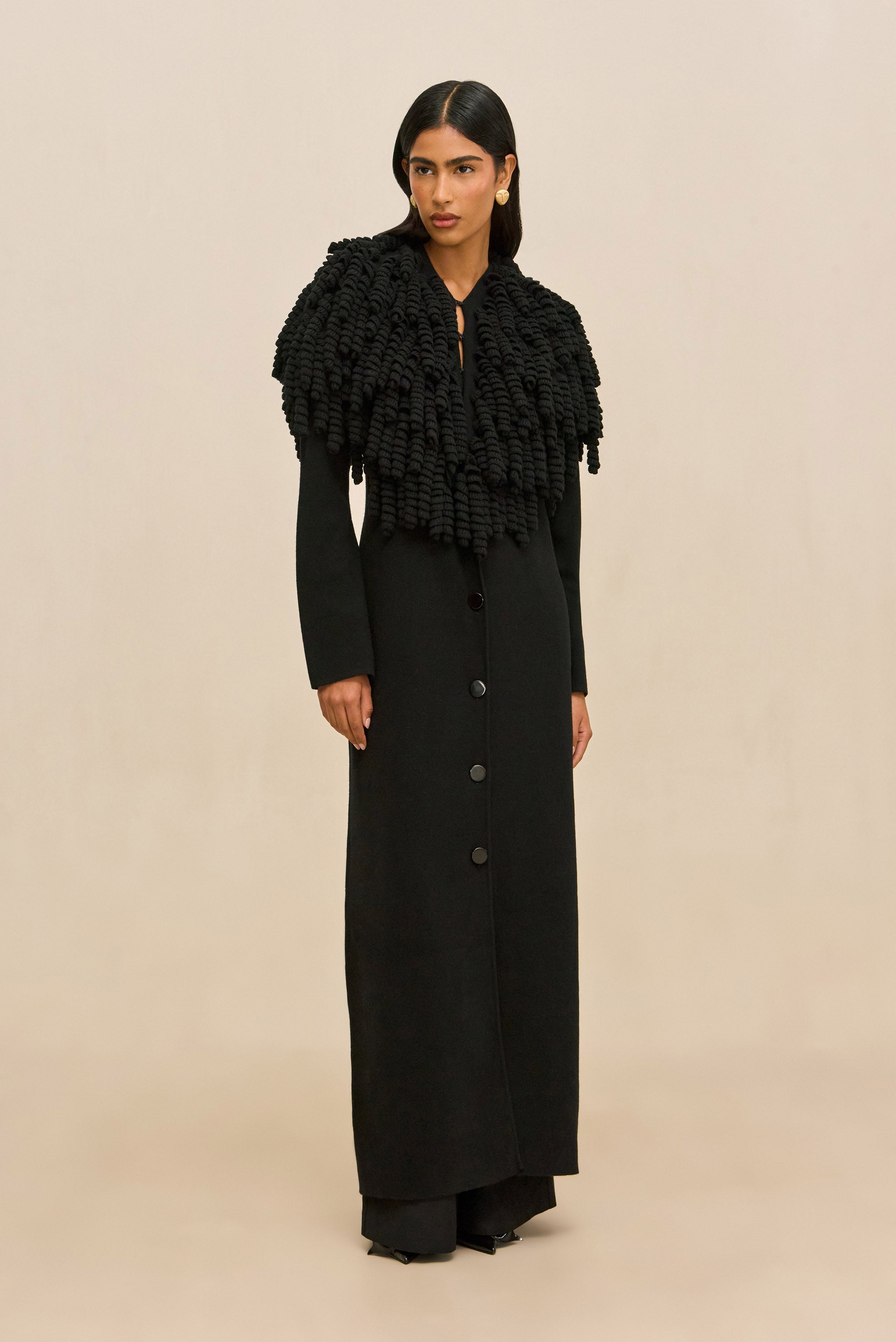MEENA COAT - BLACK