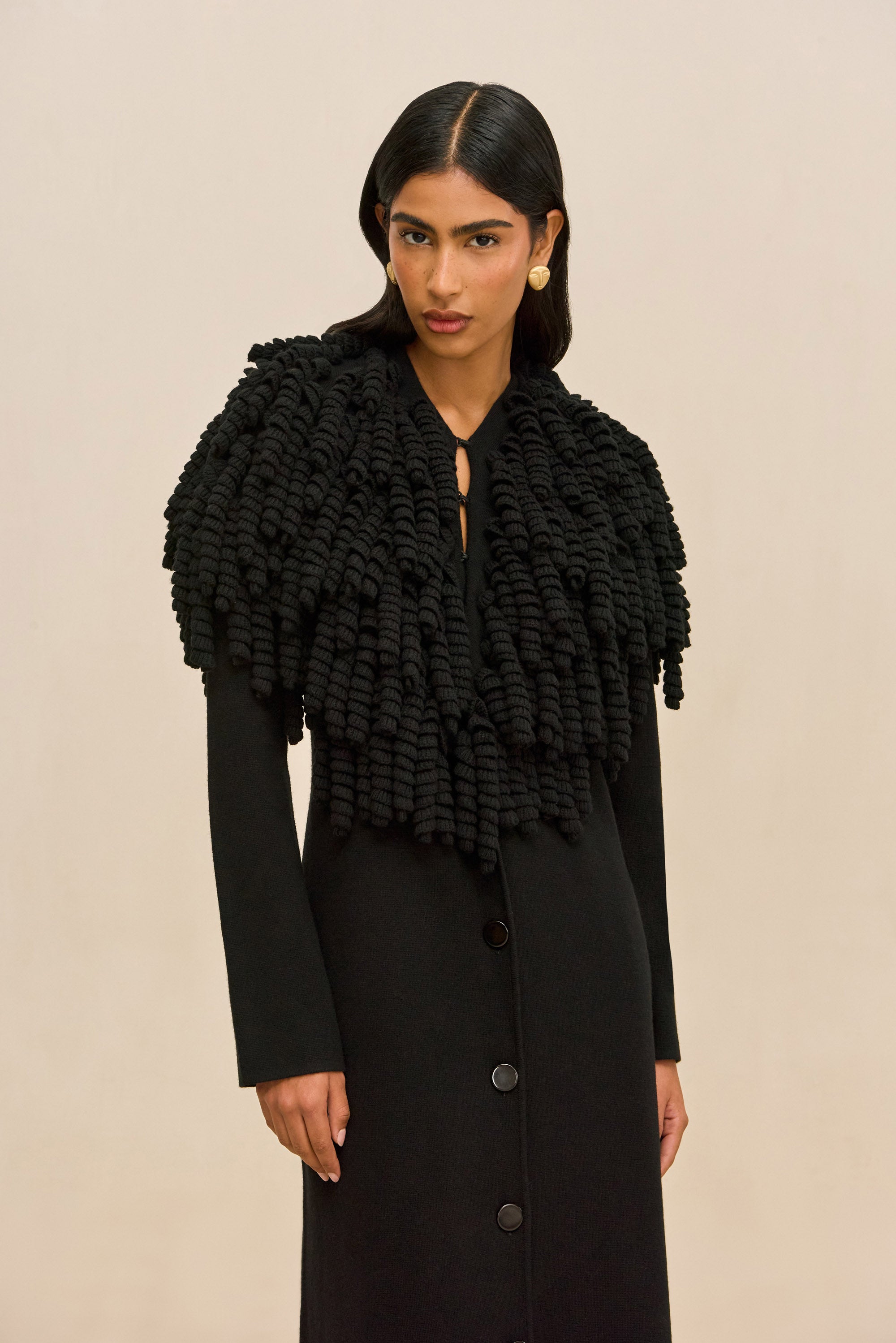 MEENA COAT - BLACK