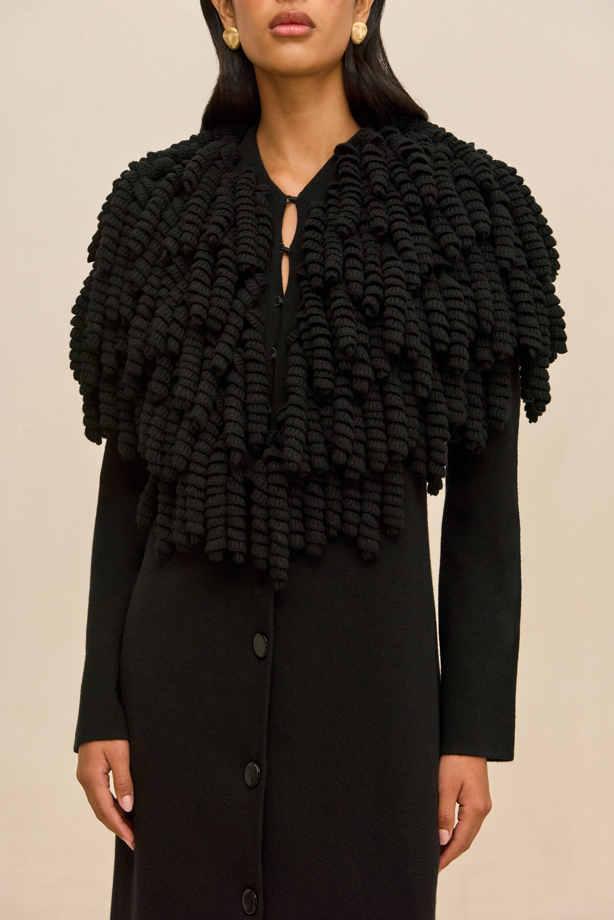 MEENA COAT - BLACK