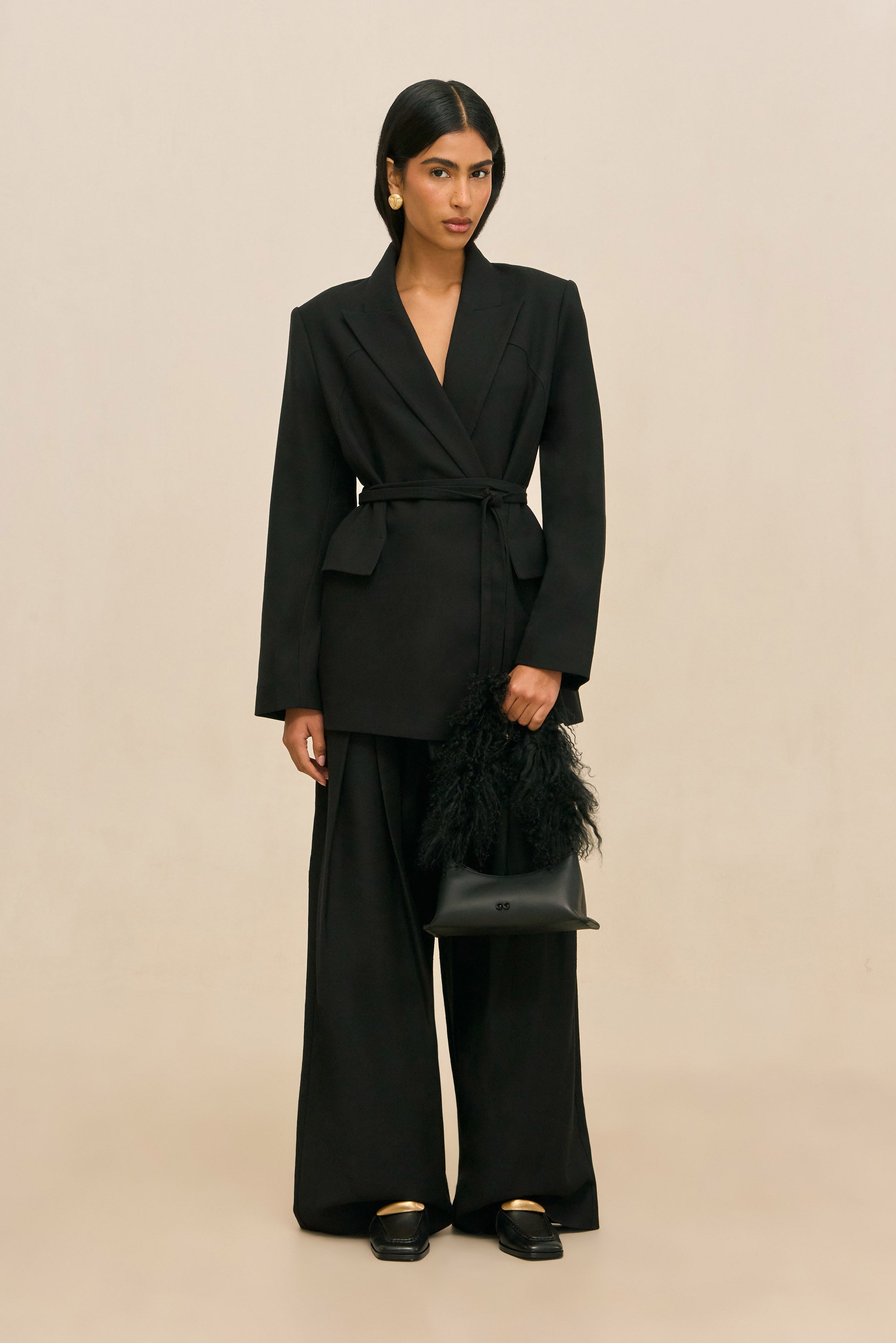 FARIM BLAZER - BLACK