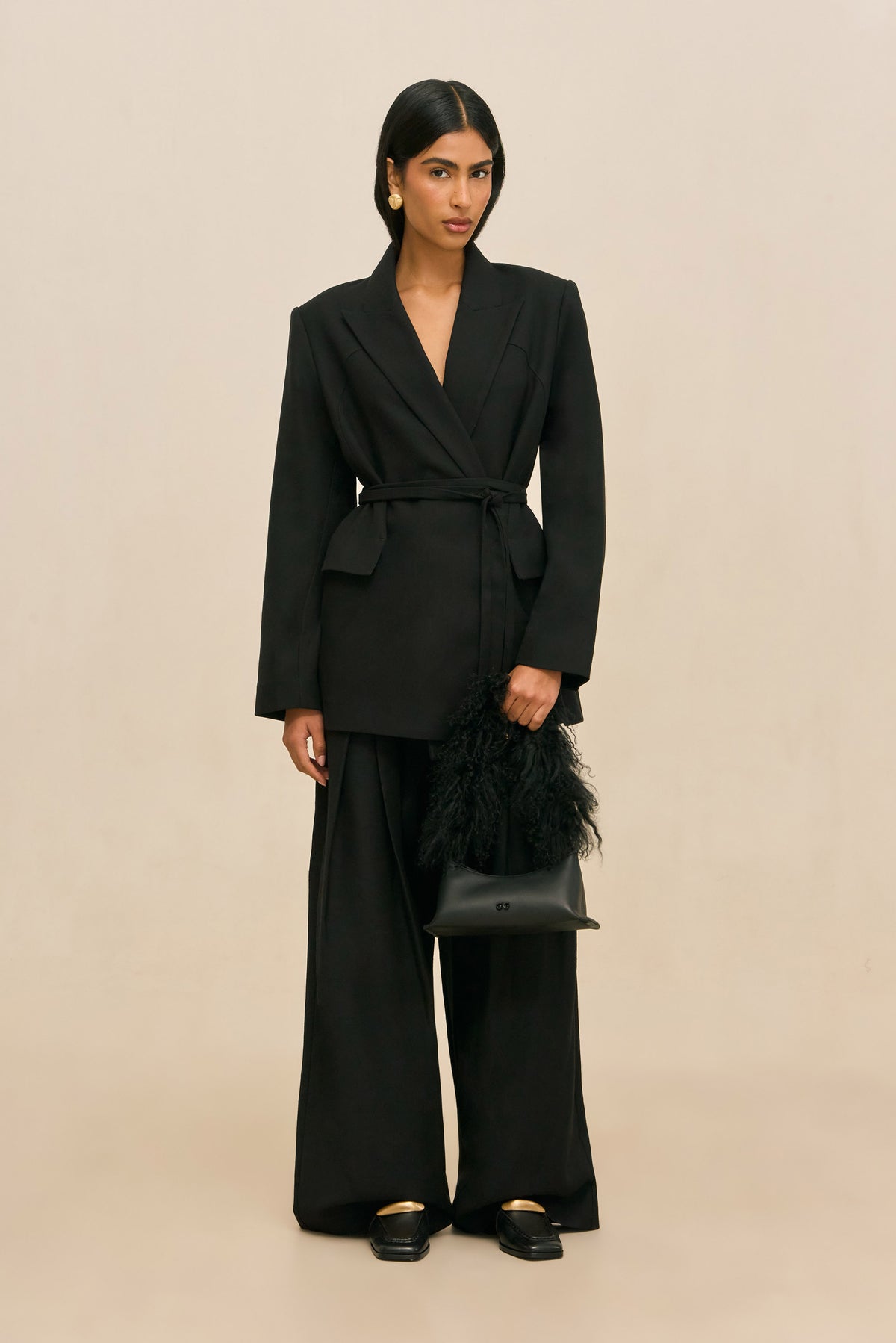 FARIM BLAZER - BLACK