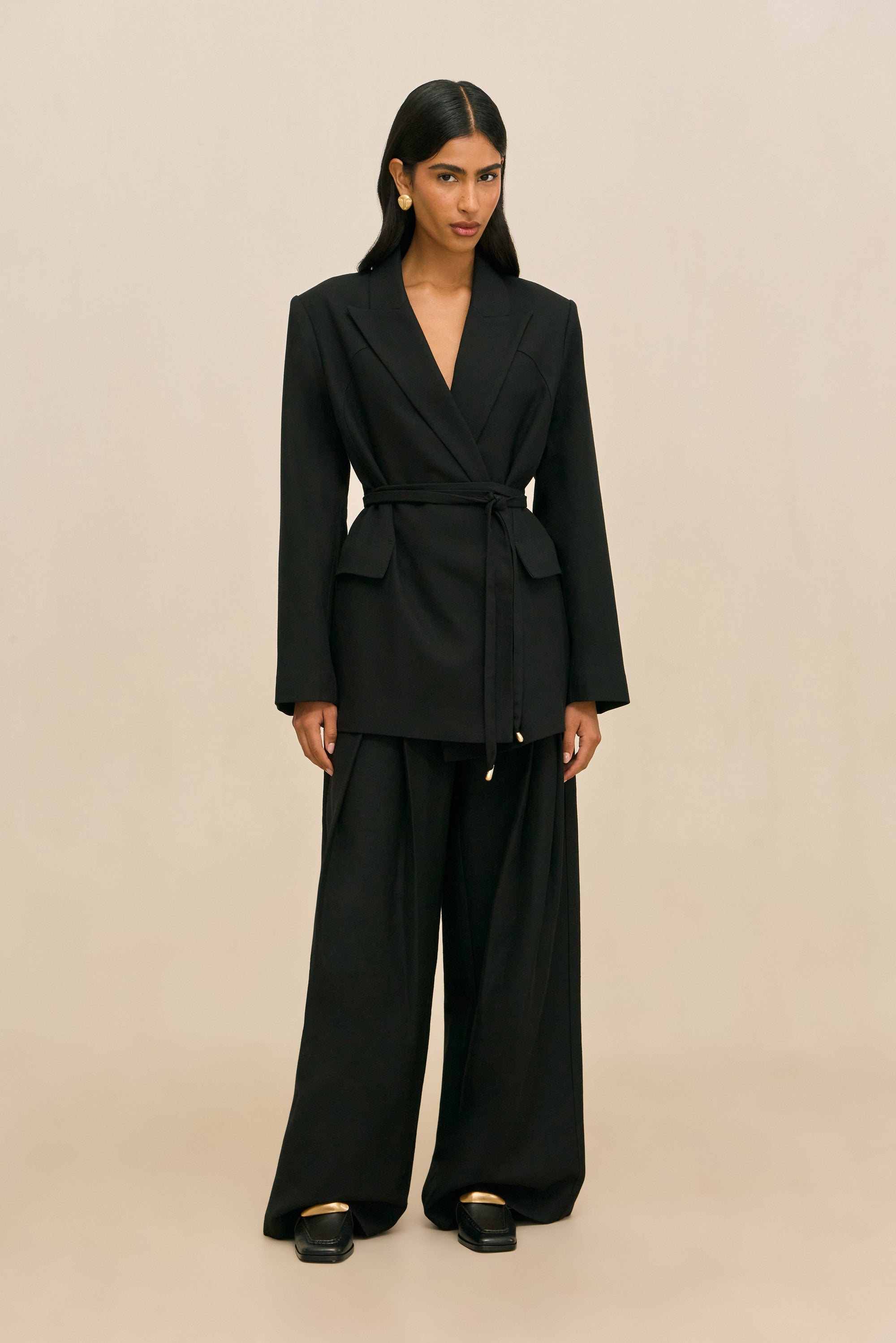 FARIM BLAZER - BLACK