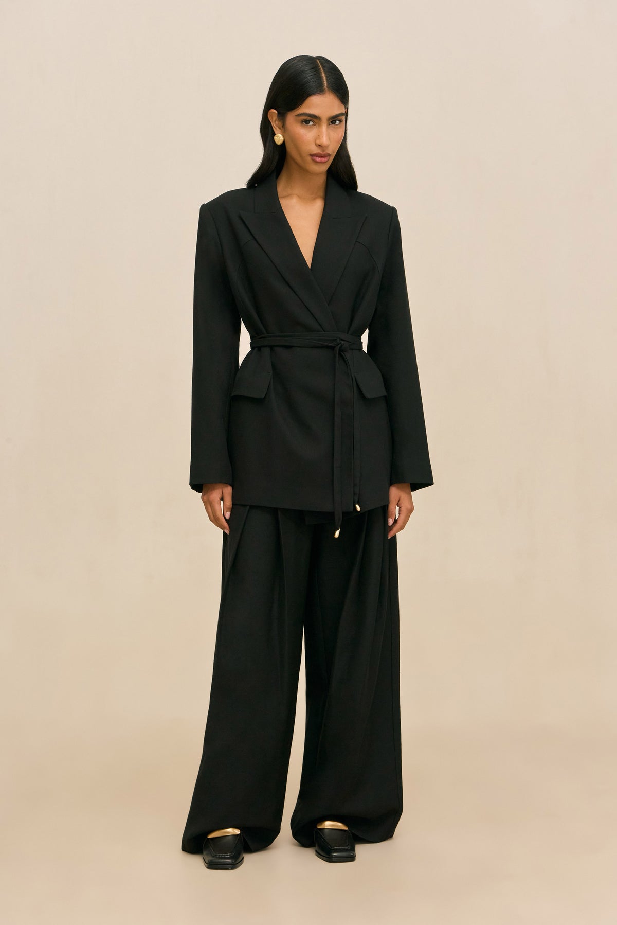 FARIM BLAZER - BLACK