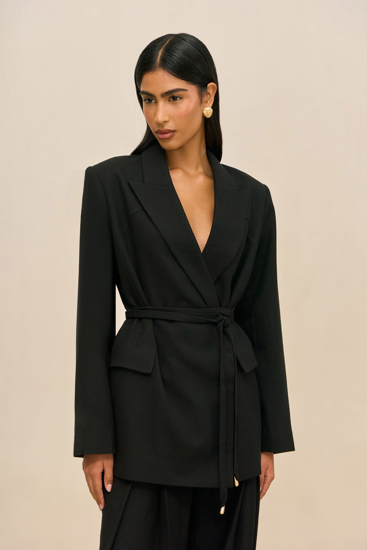 FARIM BLAZER - BLACK
