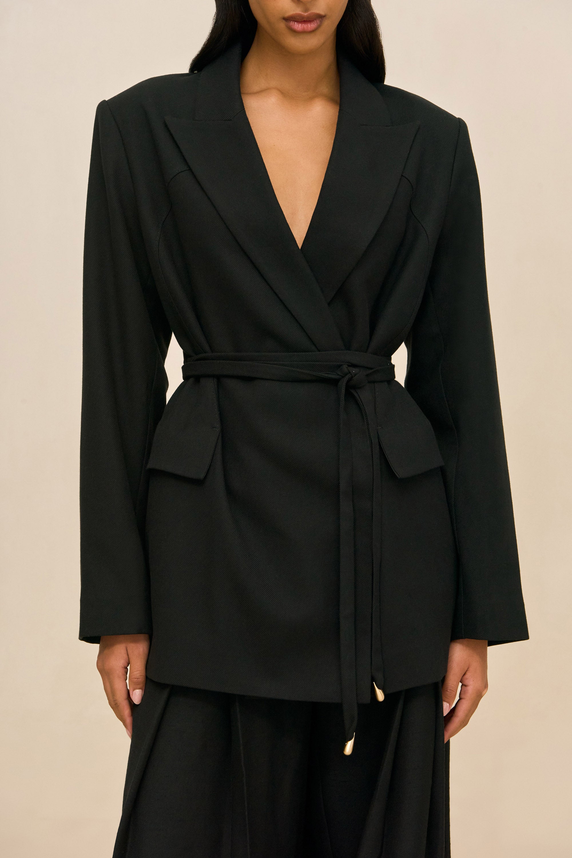FARIM BLAZER - BLACK