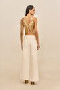 QUELLA TOP - LIGHT GOLD