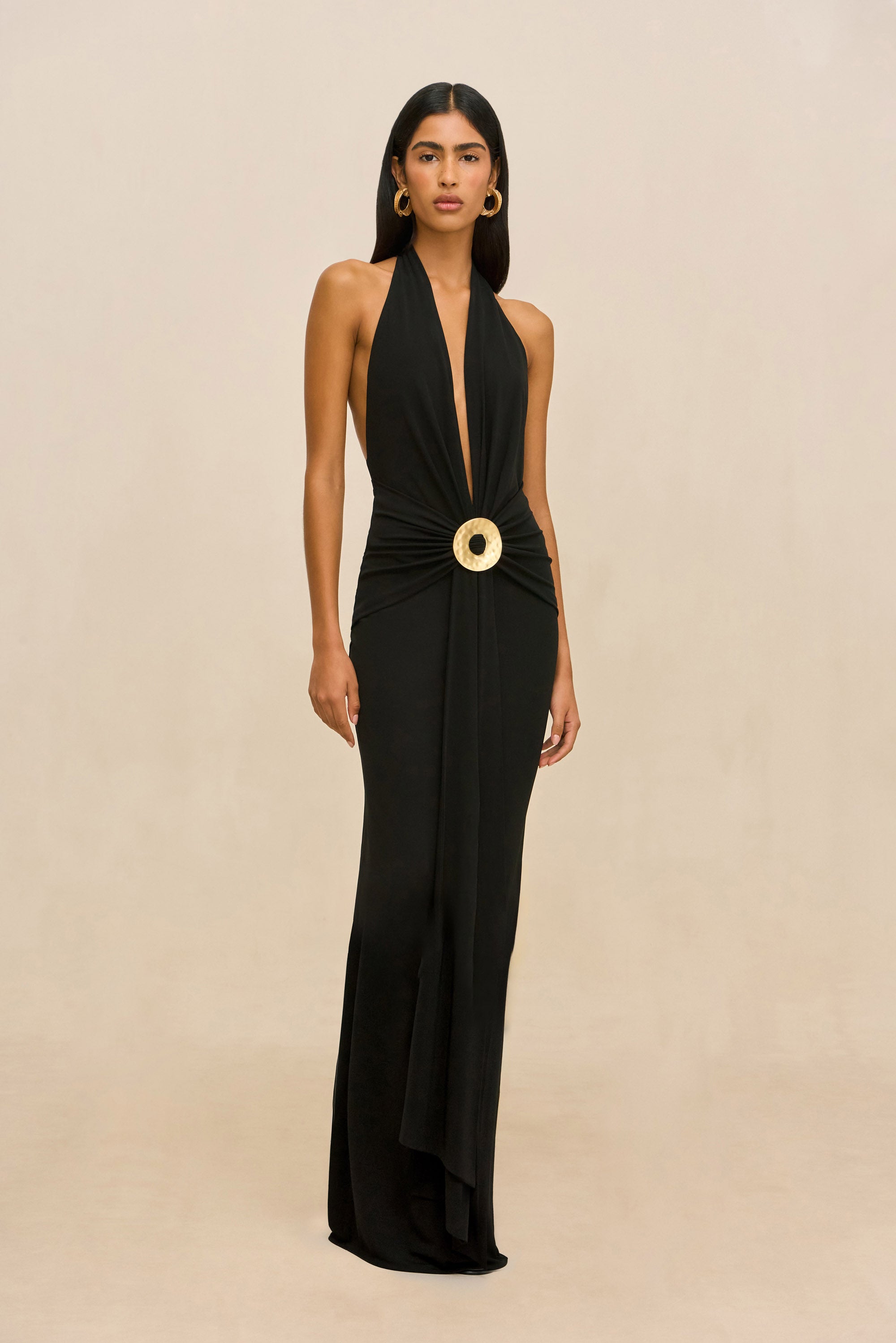 CHII GOWN - BLACK