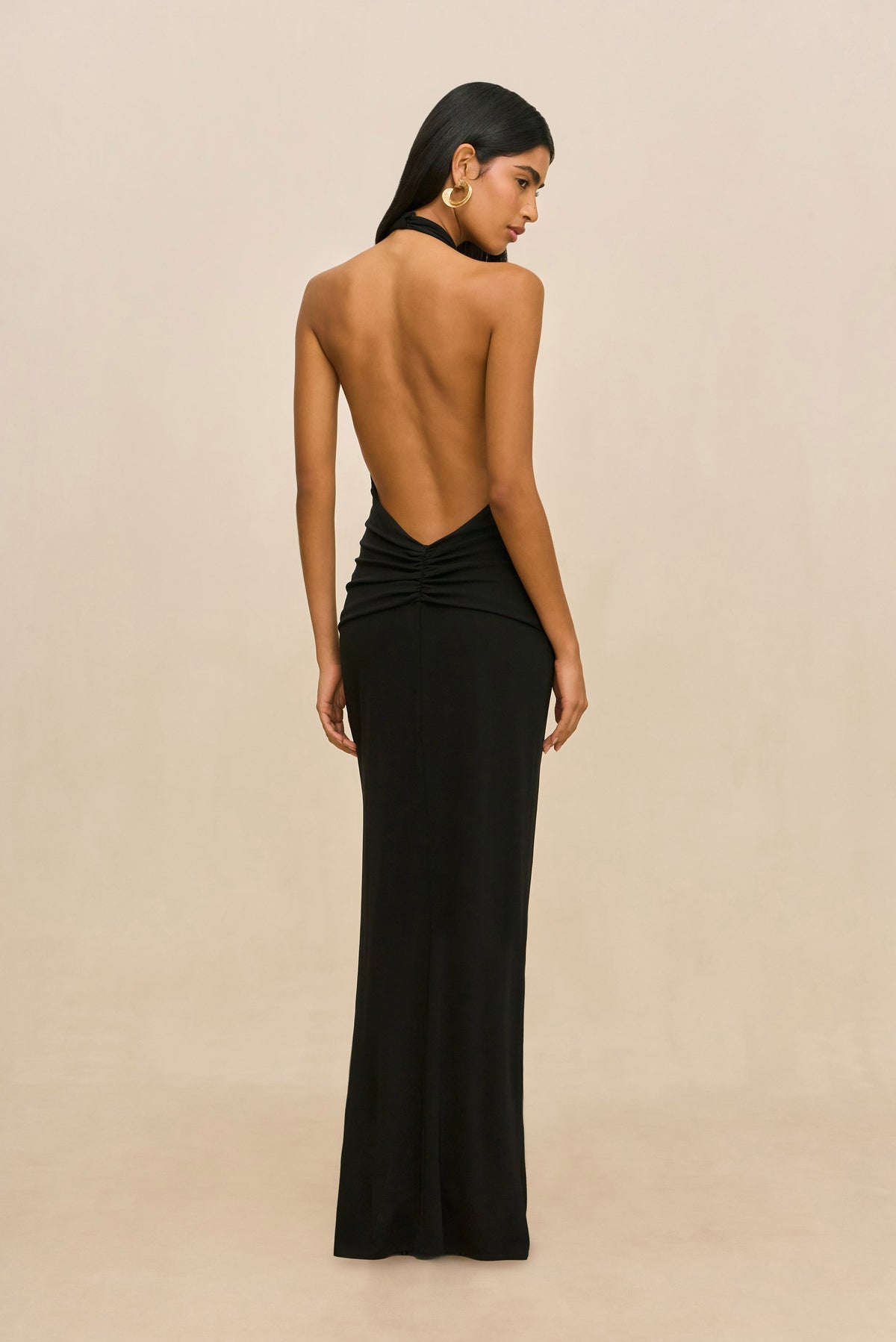 CHII GOWN - BLACK