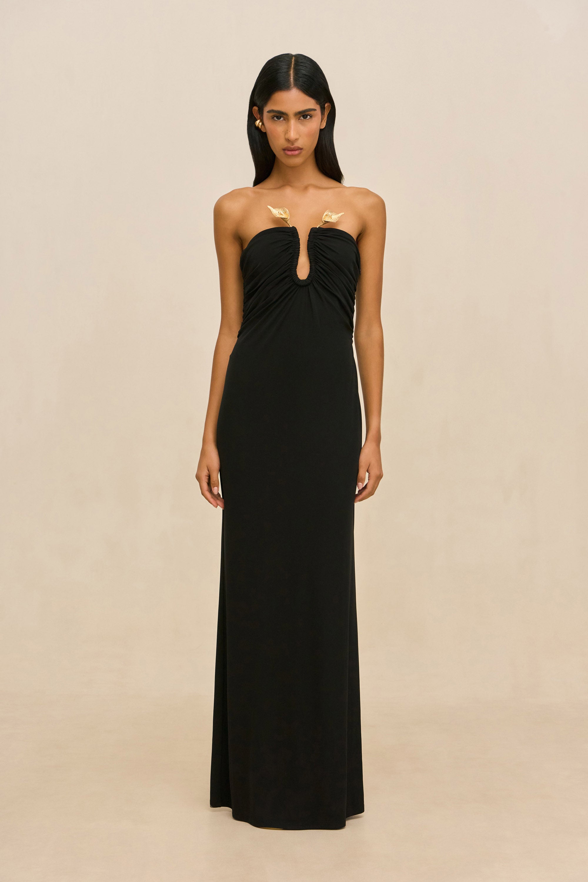 EMIR GOWN - BLACK
