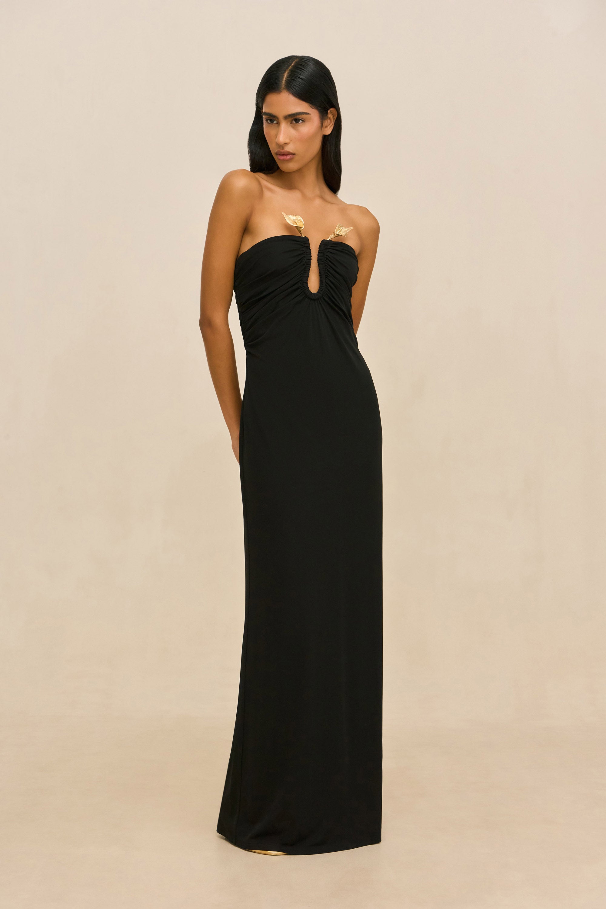 EMIR GOWN - BLACK