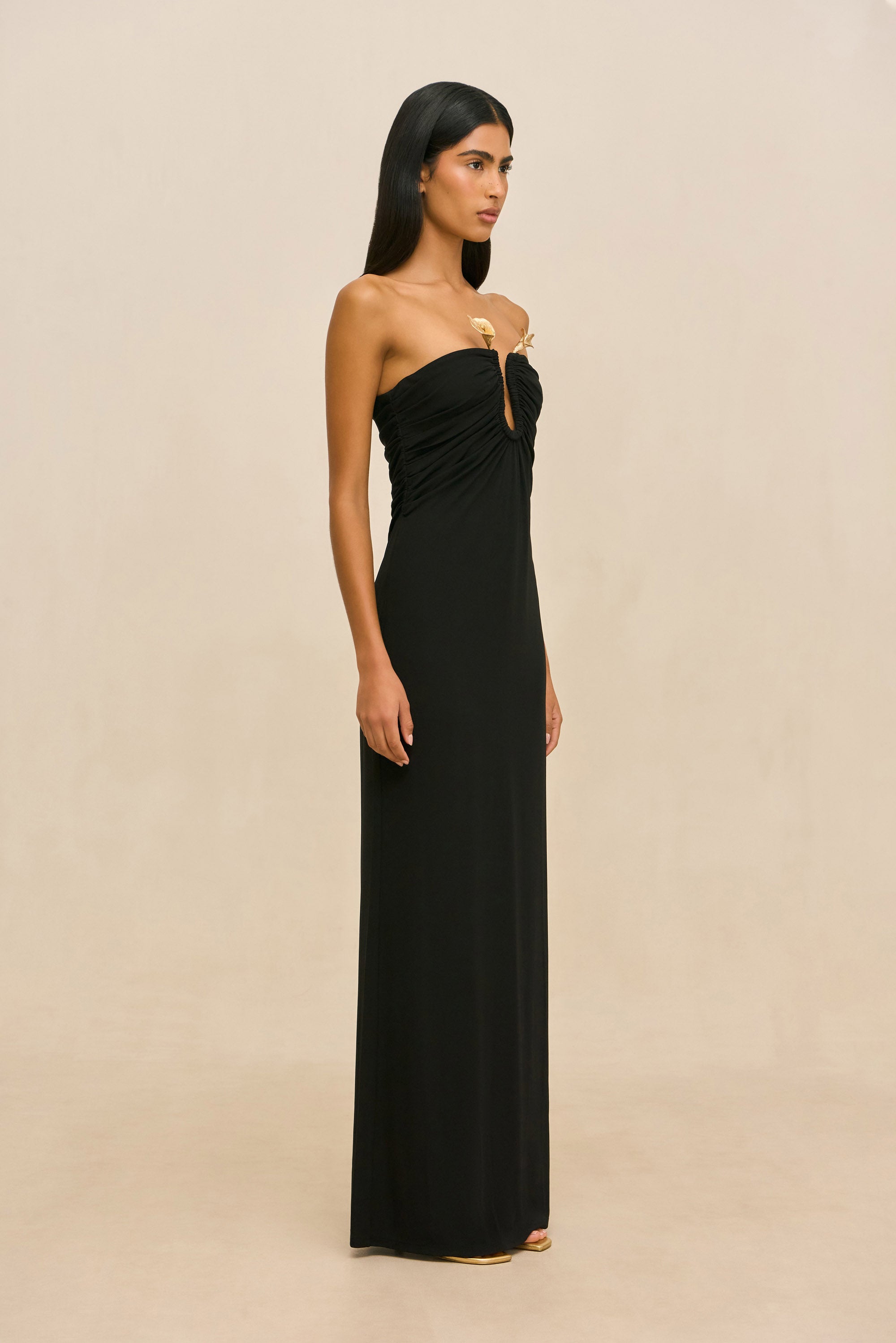 EMIR GOWN - BLACK