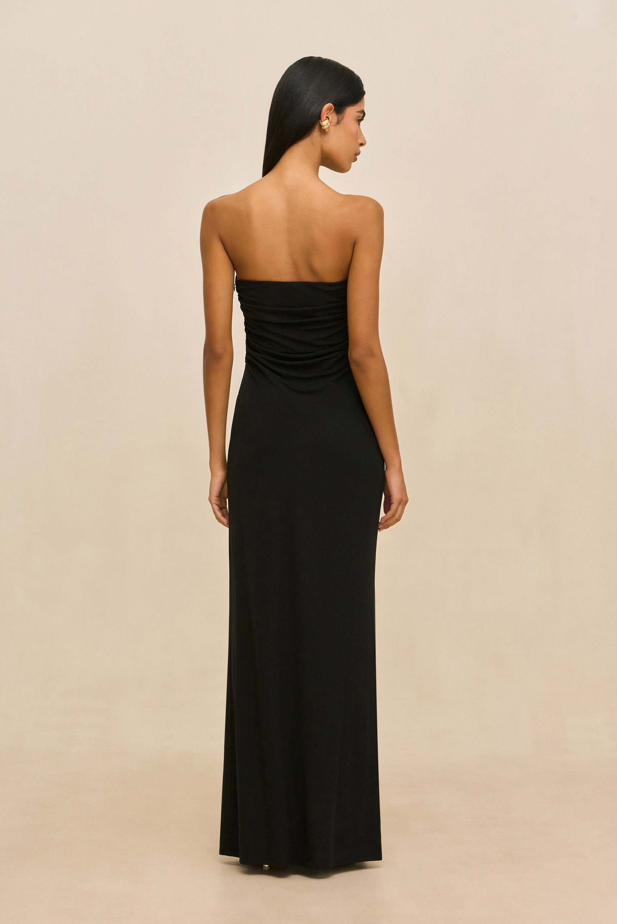 EMIR GOWN - BLACK