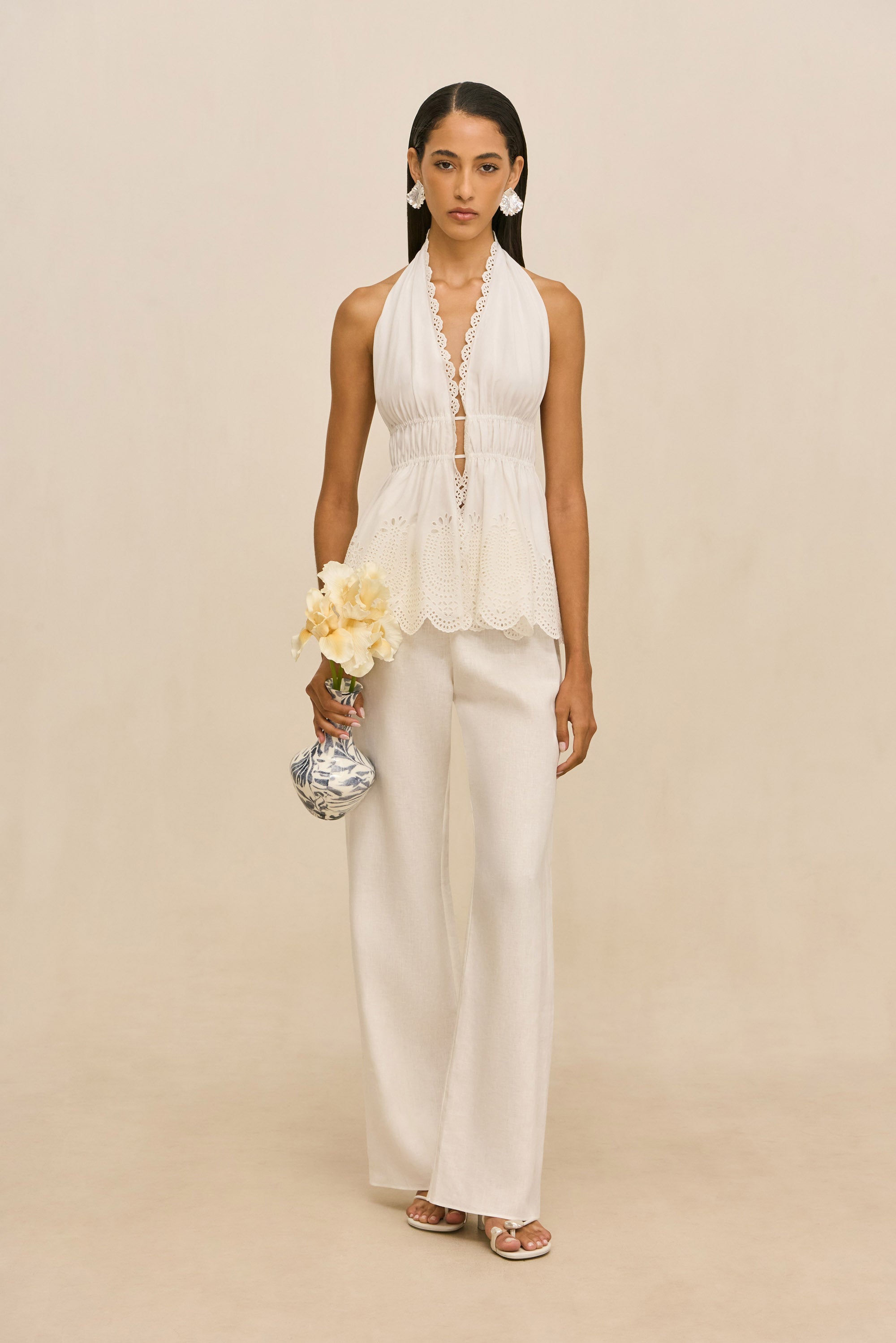 TRINI TOP - OFF WHITE