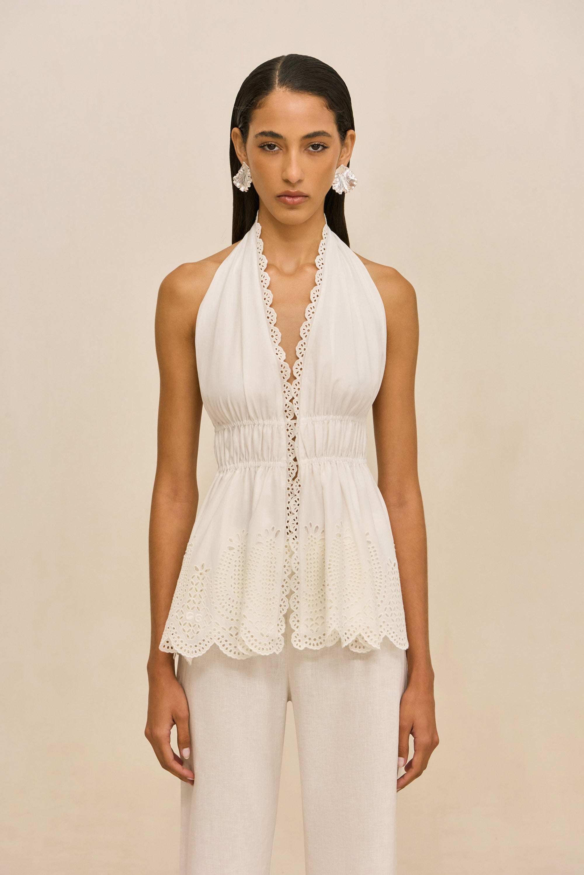 TRINI TOP - OFF WHITE