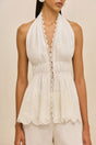 TRINI TOP - OFF WHITE