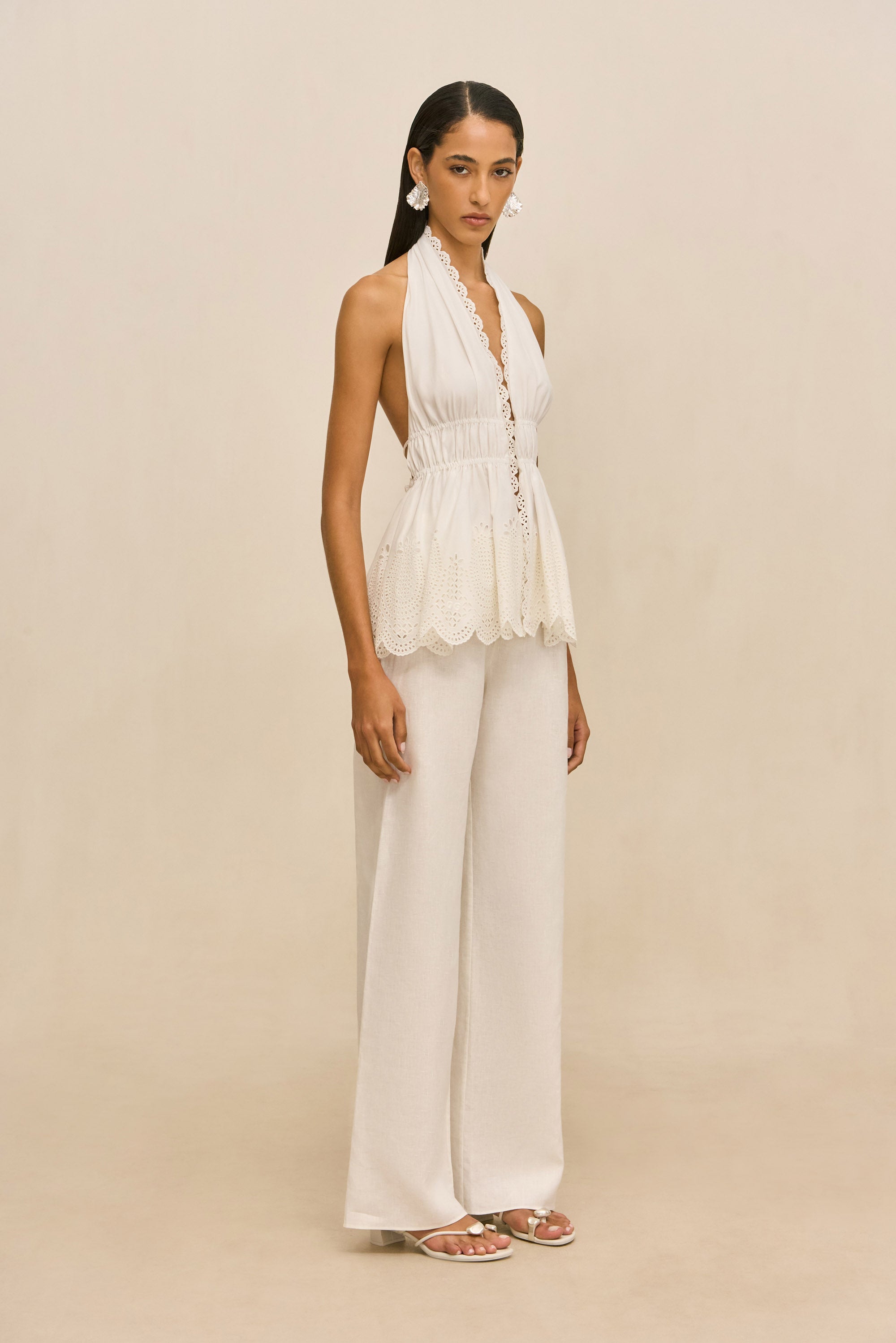 TRINI TOP - OFF WHITE