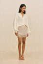 IDALIA SKIRT - OFF WHITE