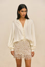 IDALIA SKIRT - OFF WHITE