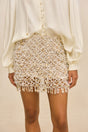 IDALIA SKIRT - OFF WHITE