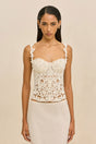 ZAIRE TOP - OFF WHITE