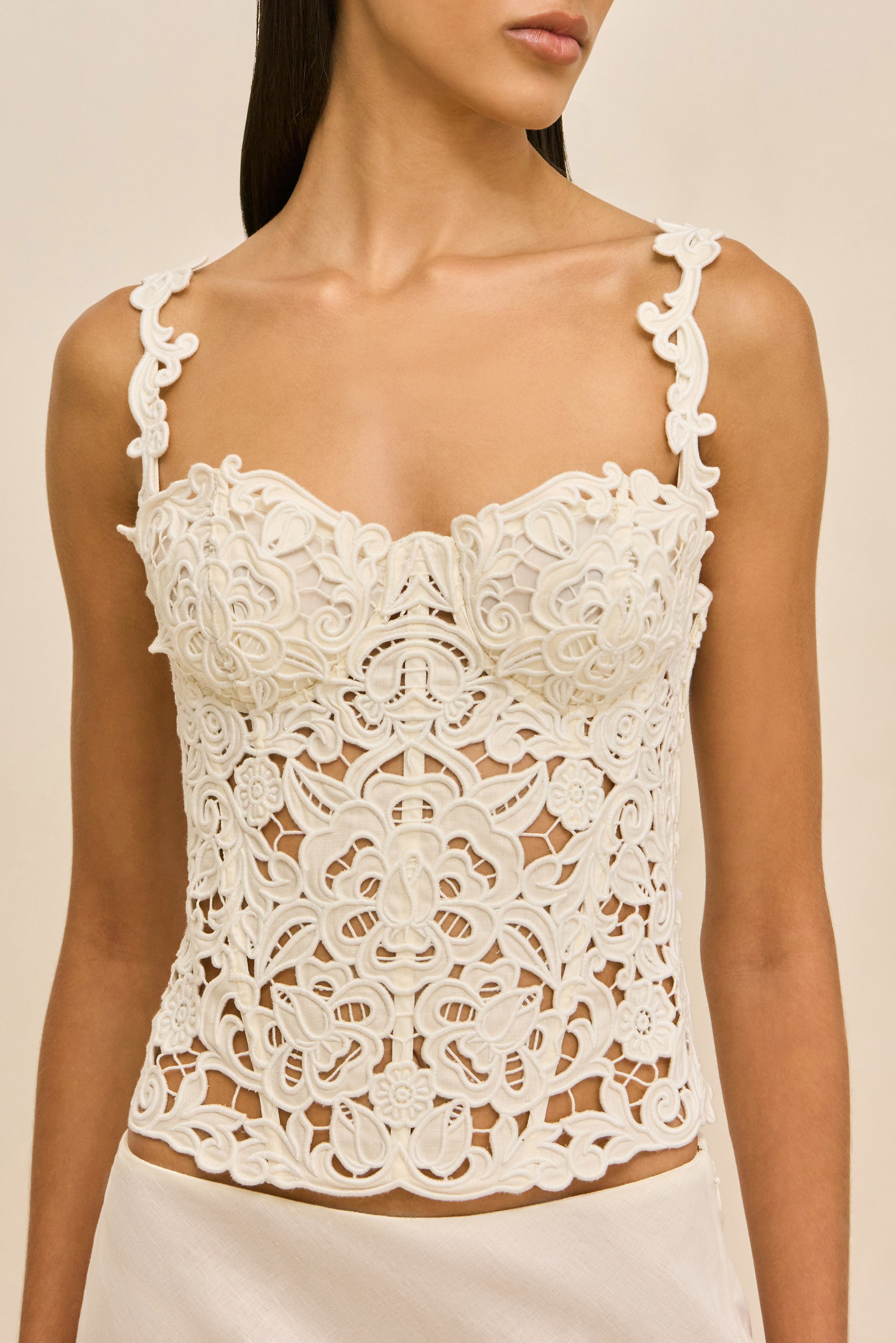 ZAIRE TOP - OFF WHITE