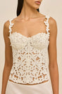 ZAIRE TOP - OFF WHITE