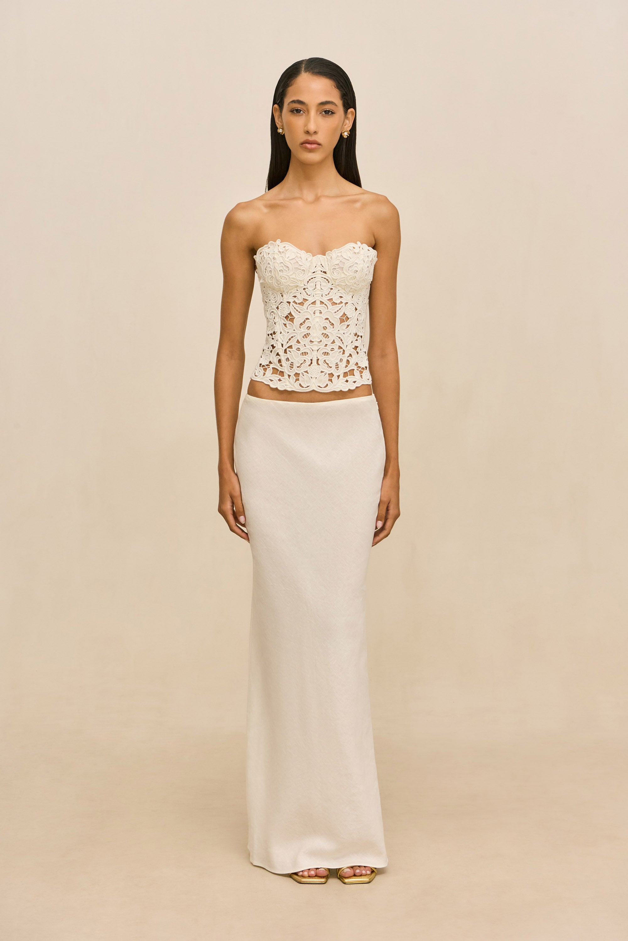 ZAIRE TOP - OFF WHITE