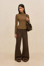 PAULETTE TOP - SPARROW
