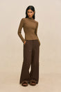 PAULETTE TOP - SPARROW