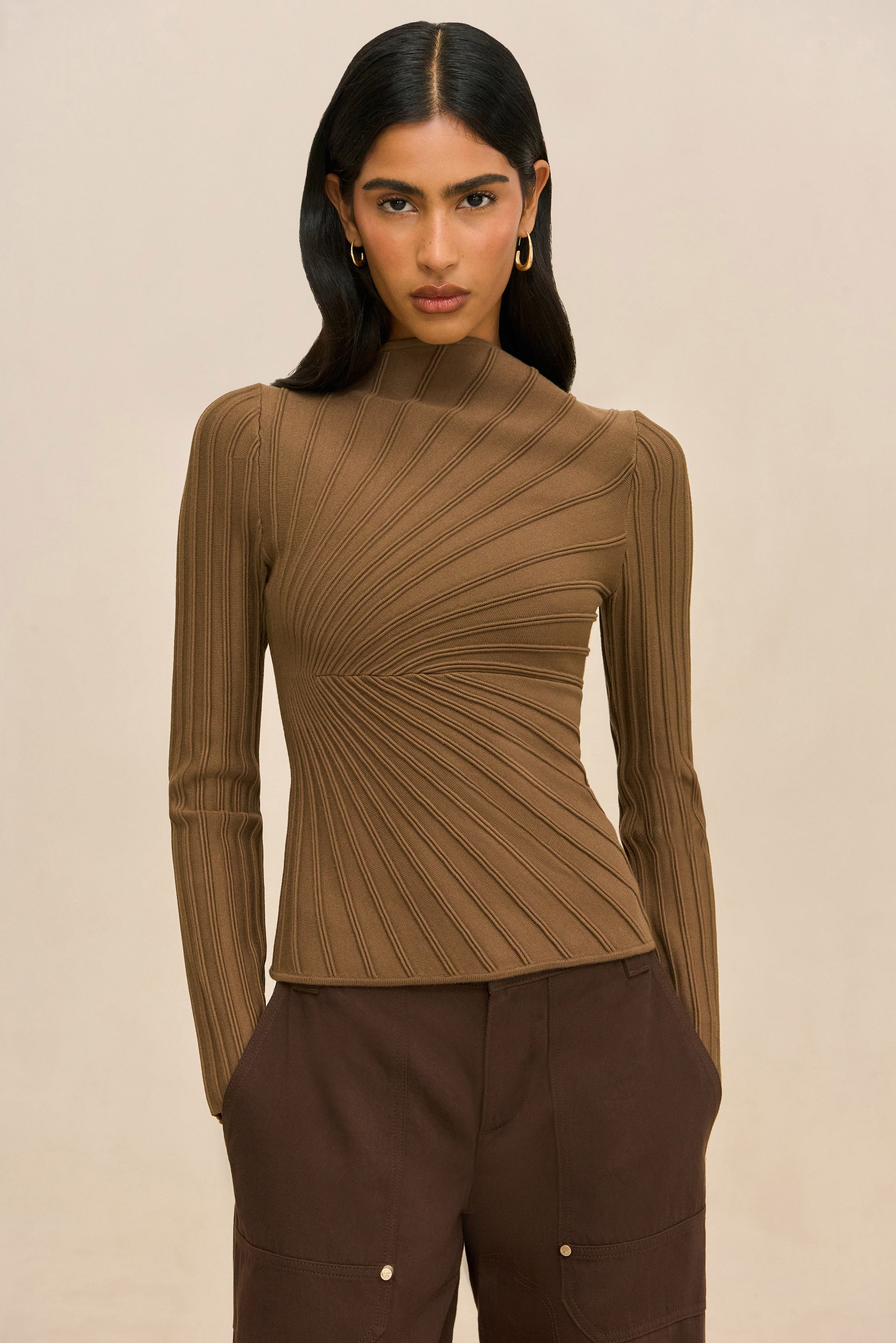 PAULETTE TOP - SPARROW