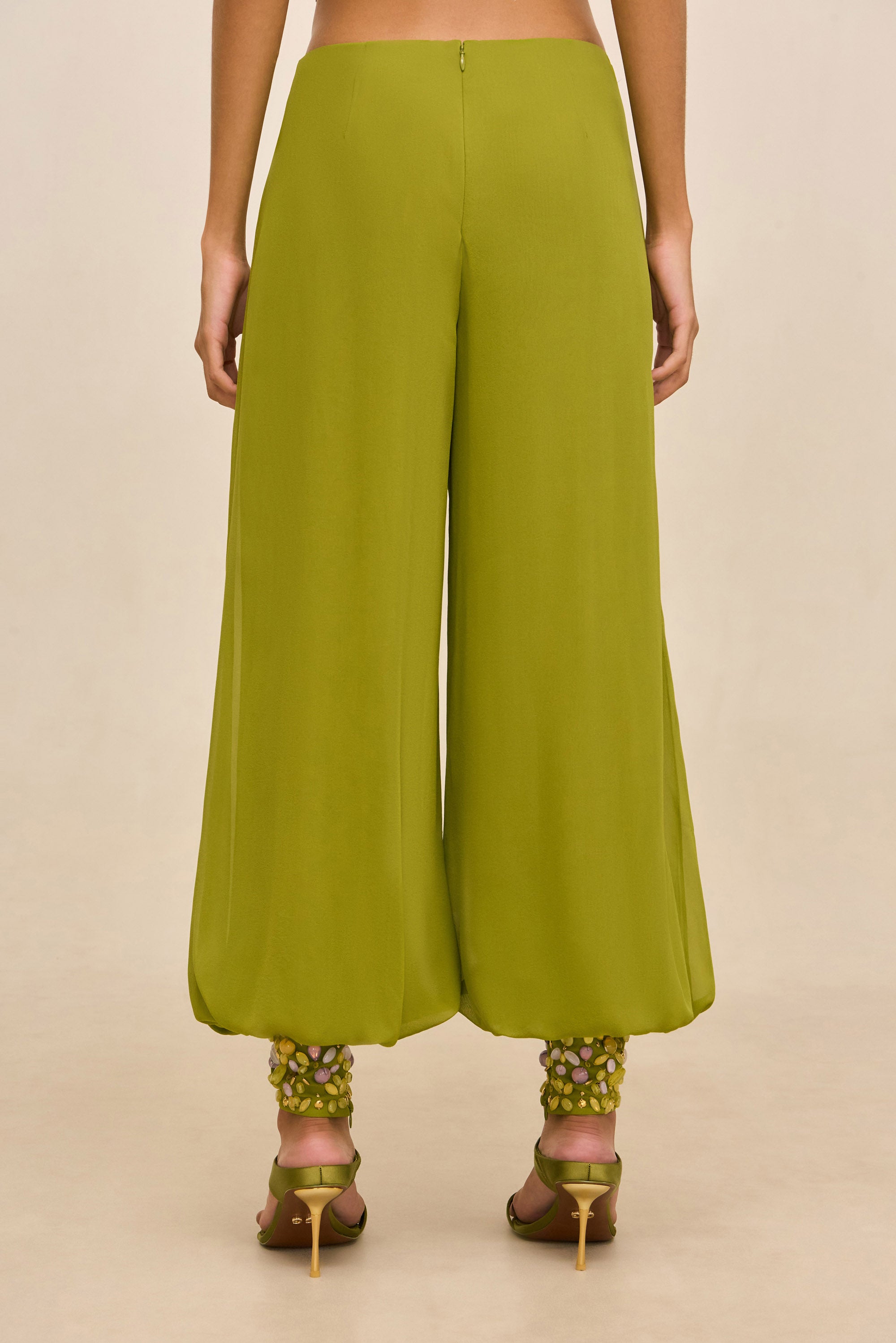 CHAELIN PANT - CHIVE