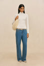SOLAY SHOULDER BAG - NATURAL SHEARLING