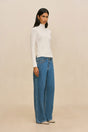 DENIZ KNIT TOP - OFF WHITE