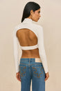 DENIZ KNIT TOP - OFF WHITE