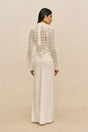 DEIA CROCHET TOP - OFF WHITE