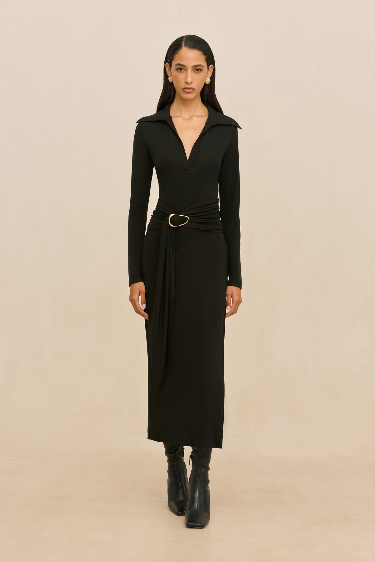STELLINA DRESS - BLACK