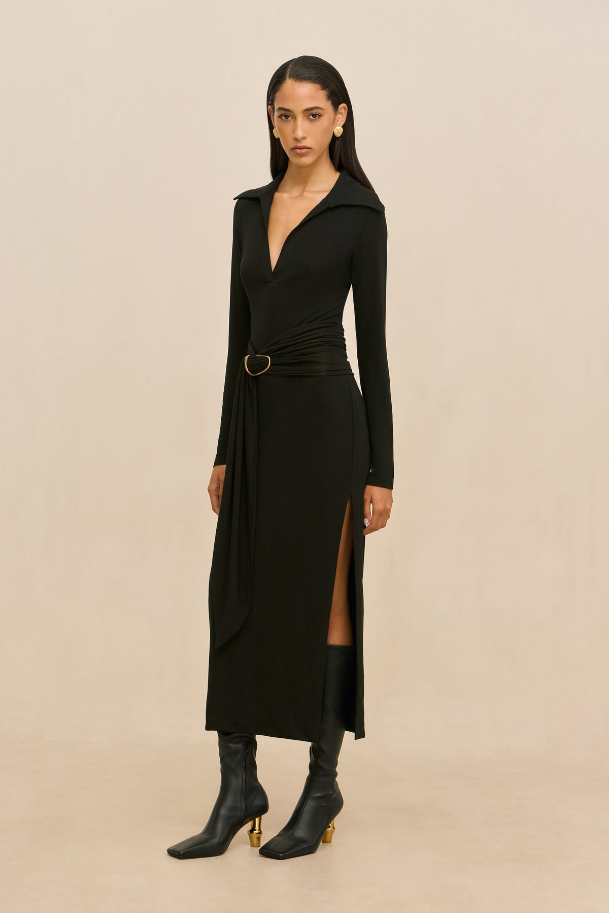 STELLINA DRESS - BLACK