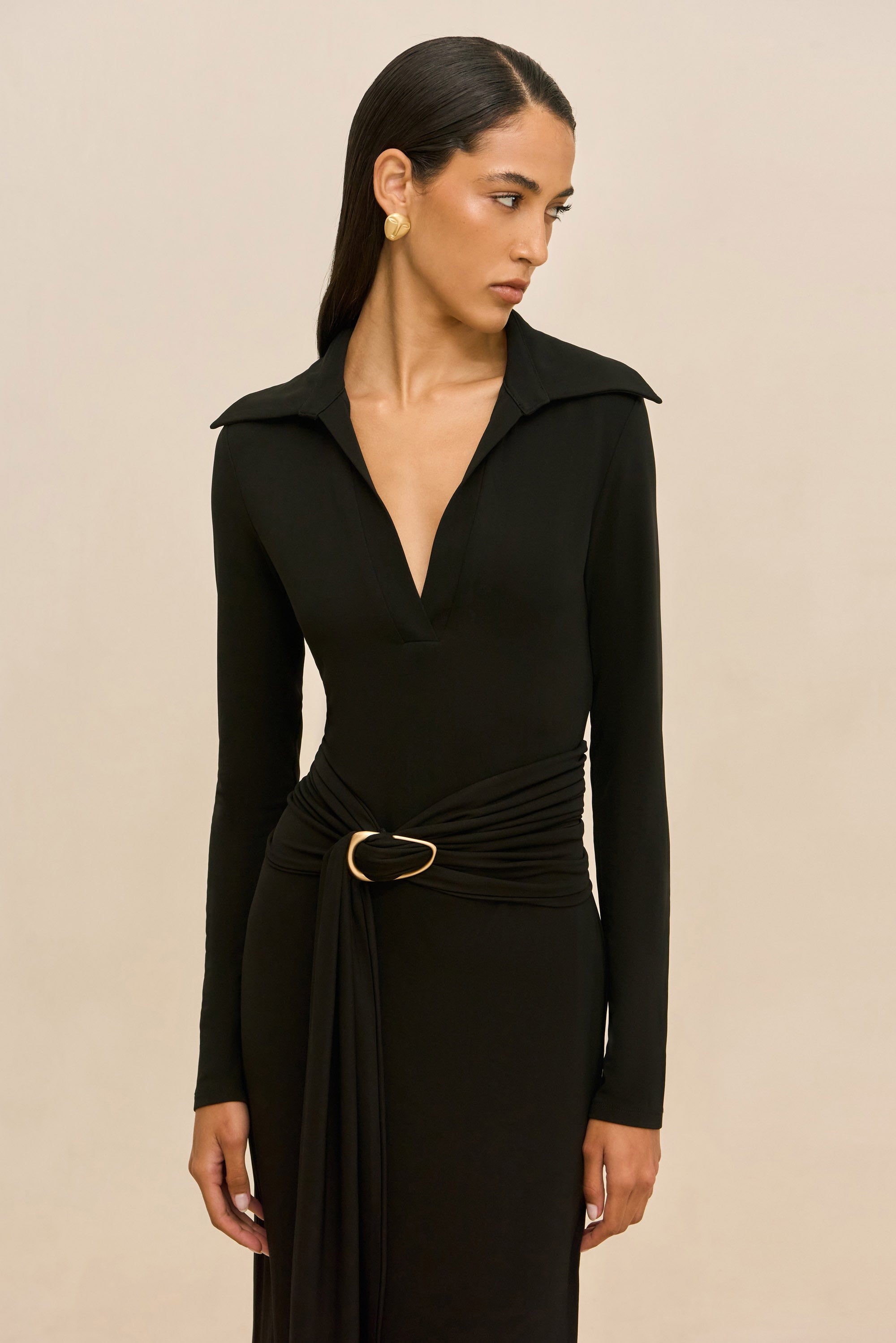 STELLINA DRESS - BLACK