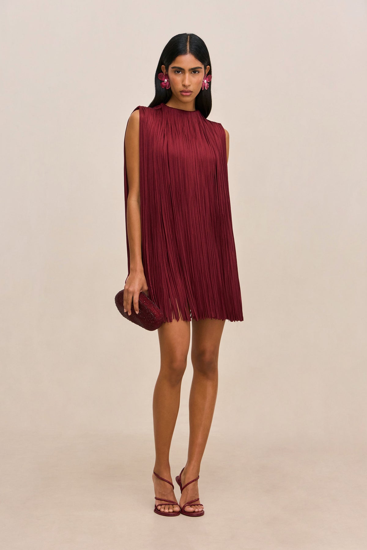 MONICA DRESS - WINTER PLUM